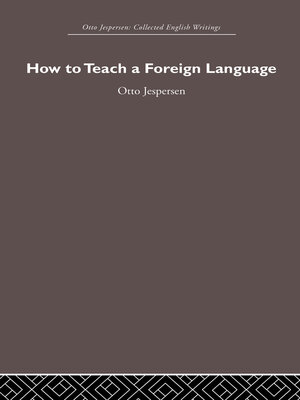 cover image of How to Teach a Foreign Language